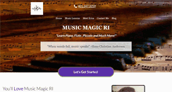 Desktop Screenshot of musicmagicri.com
